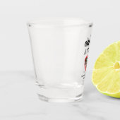 Eén dag verwijderd Hart Foto Proefhuwelijksdiner Shot Glas (Links)