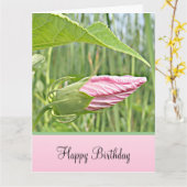 Een dag vol liefde - Verjaardag Kaart (Gele Bloem)