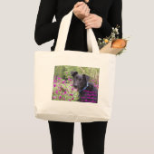 Een dag vol met Whiskers en Butterf Grote Tote Bag (Voorkant (product))