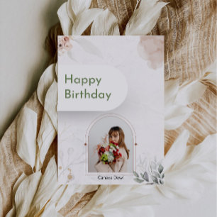 Een dag vol vreugde gewenst kaart