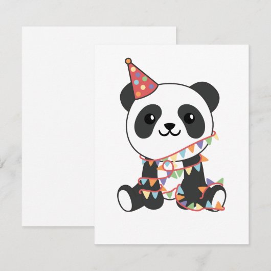 Een dag voor de geboorte Panda voor kinderen (Voorkant / Achterkant)