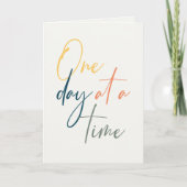 Een dag voor een Jubileum-creditcard Kaart (Voorkant)