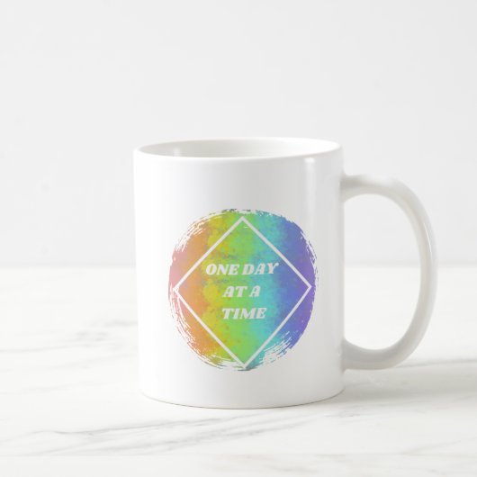 Eén dag voor één keer - NA, anonieme verdovende mi Koffiemok (Rechts)