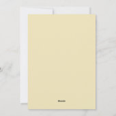 Een dag voor een stijlvol spel... April Fool Day Feestdagenkaart (Achterkant)