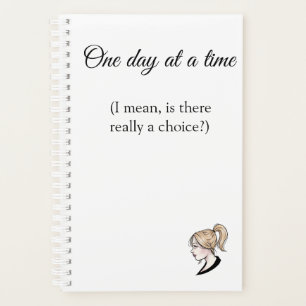 Eén dag voor een tijdplanner of agenda of kalende
