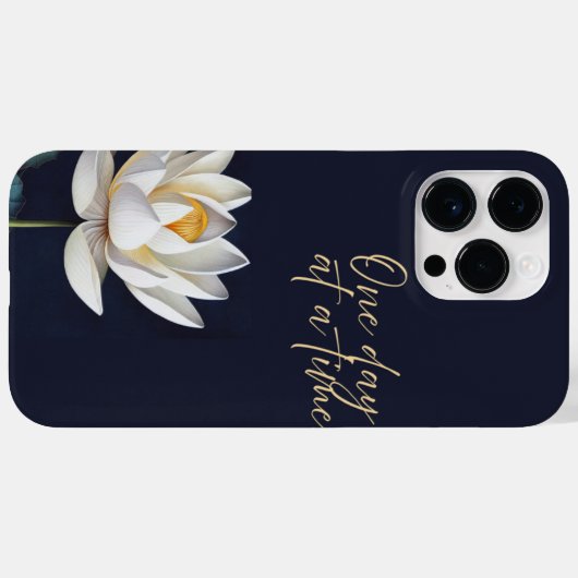 Een dag voor tijd telefoonhoesje Case-Mate iPhone case (Achterkant (horizontaal))