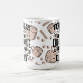 Een Dag Voor Warme Chocolade Koffiemok (Center)