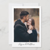 Een dag weg Photo Script Repetitie Diner Kaart (Voorkant)