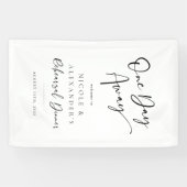 Een dag weg repetitie diner vinyl signage spandoek (Horizontaal)