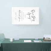 Een dag weg repetitie diner vinyl signage spandoek (Beurs)