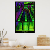 Een dag werk poster (Keuken)