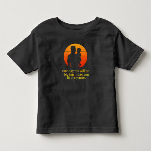 Eén dag word je groot, baby – Ouderliefde baby Kinder Shirts