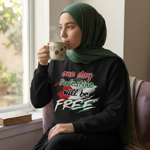 Eén dag zal Palestina VRIJ zijn Trui