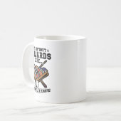 Een dag zonder biljart is als Biljart Pool Snoo Koffiemok (Voorkant links)