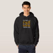Een dag zonder cafeïnekoffie-advies hoodie (Voorkant volledig)