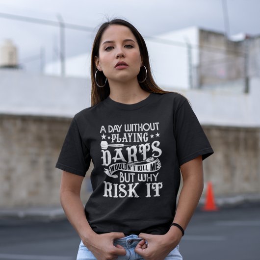 Een dag zonder darts - Funny Dart Fan T-shirt