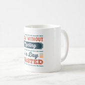 Een dag zonder fietsen is een dag verspild koffiemok (Voorkant rechts)