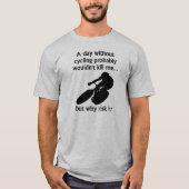 Een dag zonder fietsen t-shirt (Voorkant)