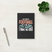 Een dag zonder Football Geen idee Post-it® Notes (Kantoor)