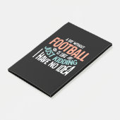 Een dag zonder Football Geen idee Post-it® Notes (Schuin)