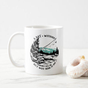 Een dag zonder Gevist is een verloren dag Koffiemok