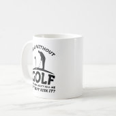 Een dag zonder Golf Koffiemok (Voorkant links)