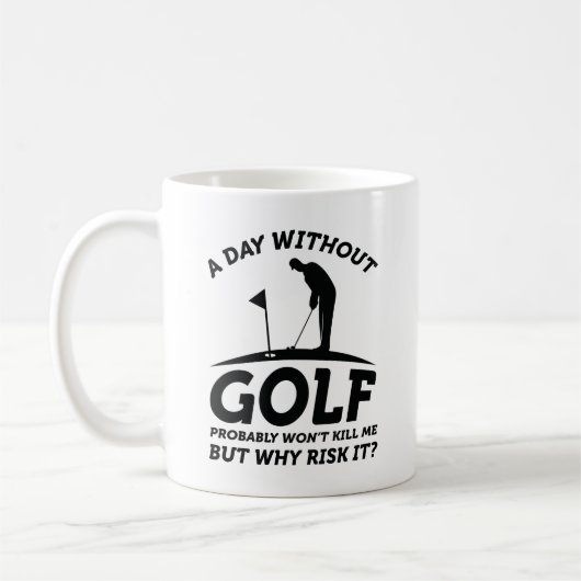 Een dag zonder Golf Koffiemok (Links)