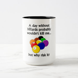 Een dag zonder grenzen tweekleurige koffiemok