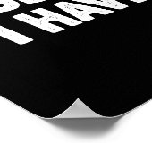 Een dag zonder gym is als een schamele worstjesm poster (Hoek)