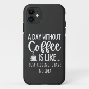 Een dag zonder koffie Case-Mate iPhone case