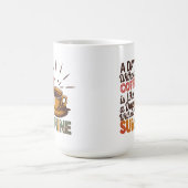 Een dag zonder koffie koffiemok (Center)