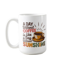 Een dag zonder koffie