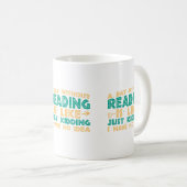 Een dag zonder lezen is als... mok (Voorkant rechts)