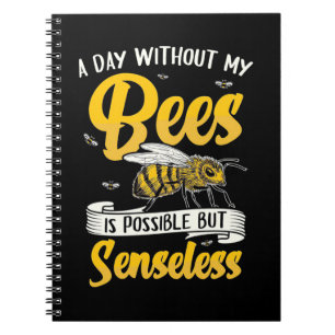 Een dag zonder mijn bijen notitieboek