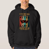 Een dag zonder retro games is te riskant - Gamer Hoodie (Voorkant)