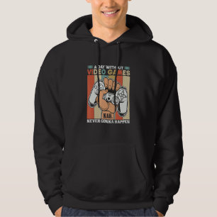 Een dag zonder videospelletjes zal er nooit gebeur hoodie