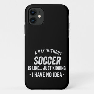 Een dag zonder Voetbal is net als enkel moorden. Case-Mate iPhone Case