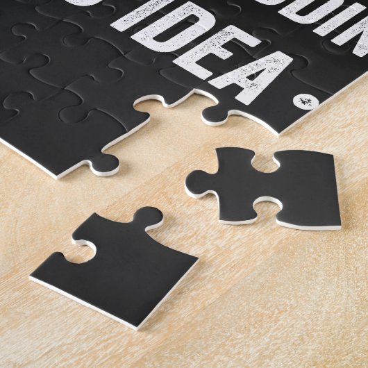 Een dag zonder Voetbal is net als enkel moorden. Legpuzzel (Zijkant)