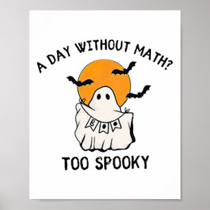 Een dag zonder Wiskunde te griezelige docent Hallo Poster