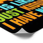 Een dag zonder Wiskunde wiskunde voor studenten Poster (Hoek)