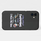 Een dag zonder zwembad Case-Mate iPhone case (Achterkant (horizontaal))