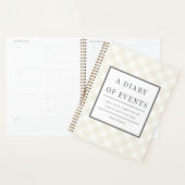 Een dagboek van Gebeurtenissen die ik zal vergeten Planner (Display)