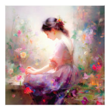 Een dagdroom van bloemen