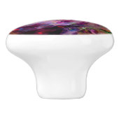 Een dagdroom van bloemen keramische knop (Zijkant)