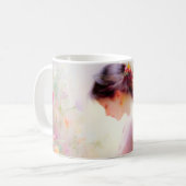 Een dagdroom van bloemen koffiemok (Voorkant links)