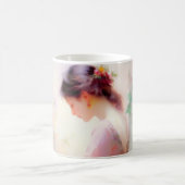 Een dagdroom van bloemen koffiemok (Center)