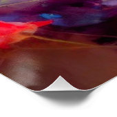 Een dagdroom van bloemen  perfect poster (Hoek)