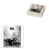 Een dagdroom van bloemen rubberstempel (Gestempeld)