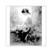 Een dagdroom van bloemen rubberstempel (Afrduk)