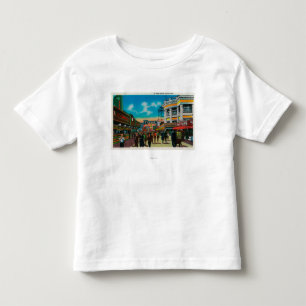 Een dagelijks tafereel op de Pike, Long Beach Kinder Shirts